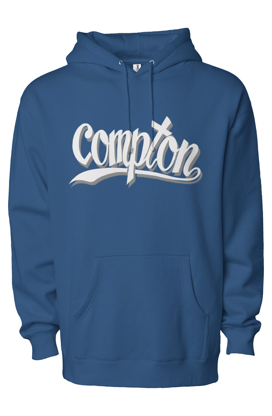 Royal COMPTON heavyweight pullover hoodie