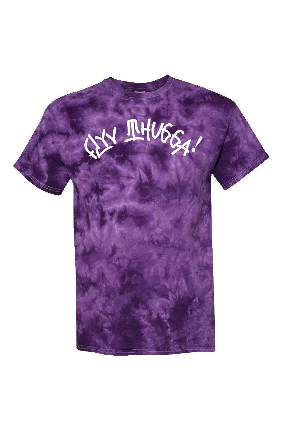 Purple Crystal Tie-Dye Tee