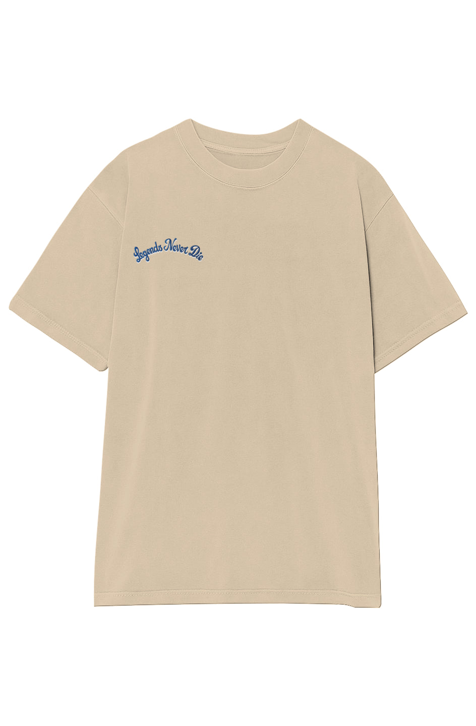 BIG WOODRAT Garment-Dyed Crewneck T-Shirt