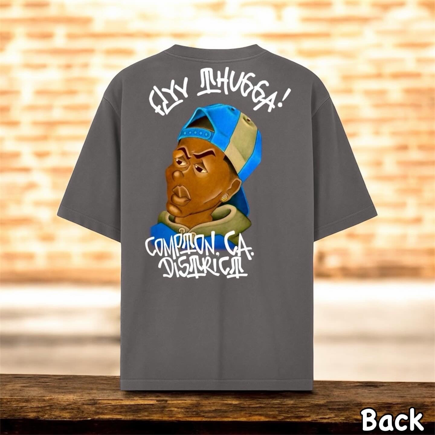 Garment-Dyed Drop-Shoulder Tee