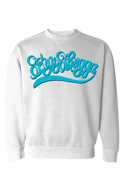 Fresh to Death white Garment-Dyed Sweatshirt