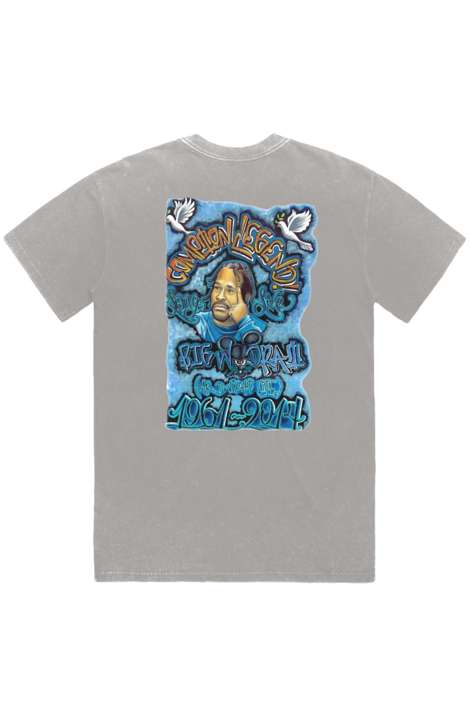 LEGENDS NEVER DIE Stone Wash Heavy Tee