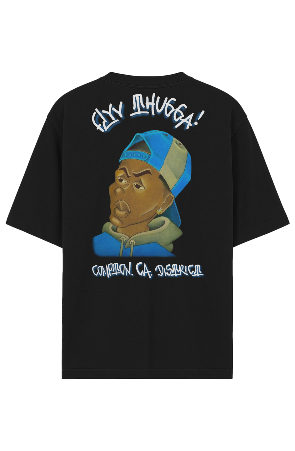 Garment-Dyed Drop-Shoulder Tee