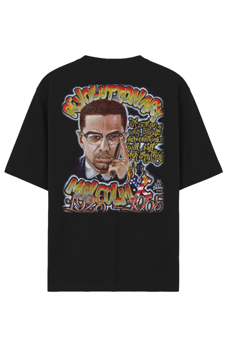 Garment-Dyed Drop-Shoulder Tee