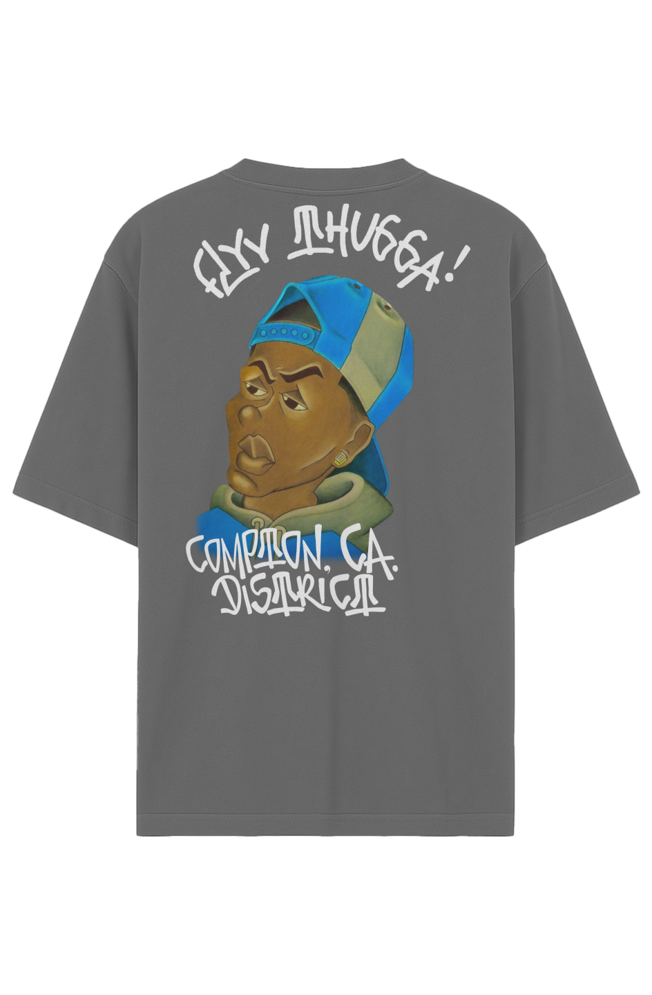 Garment-Dyed Drop-Shoulder Tee