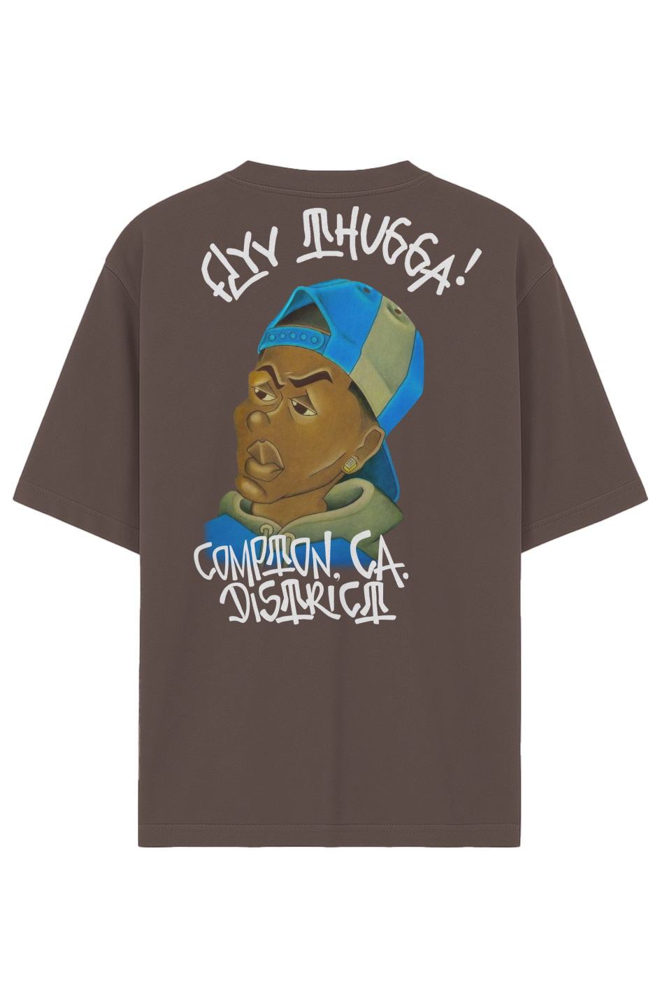 Garment-Dyed Drop-Shoulder Tee