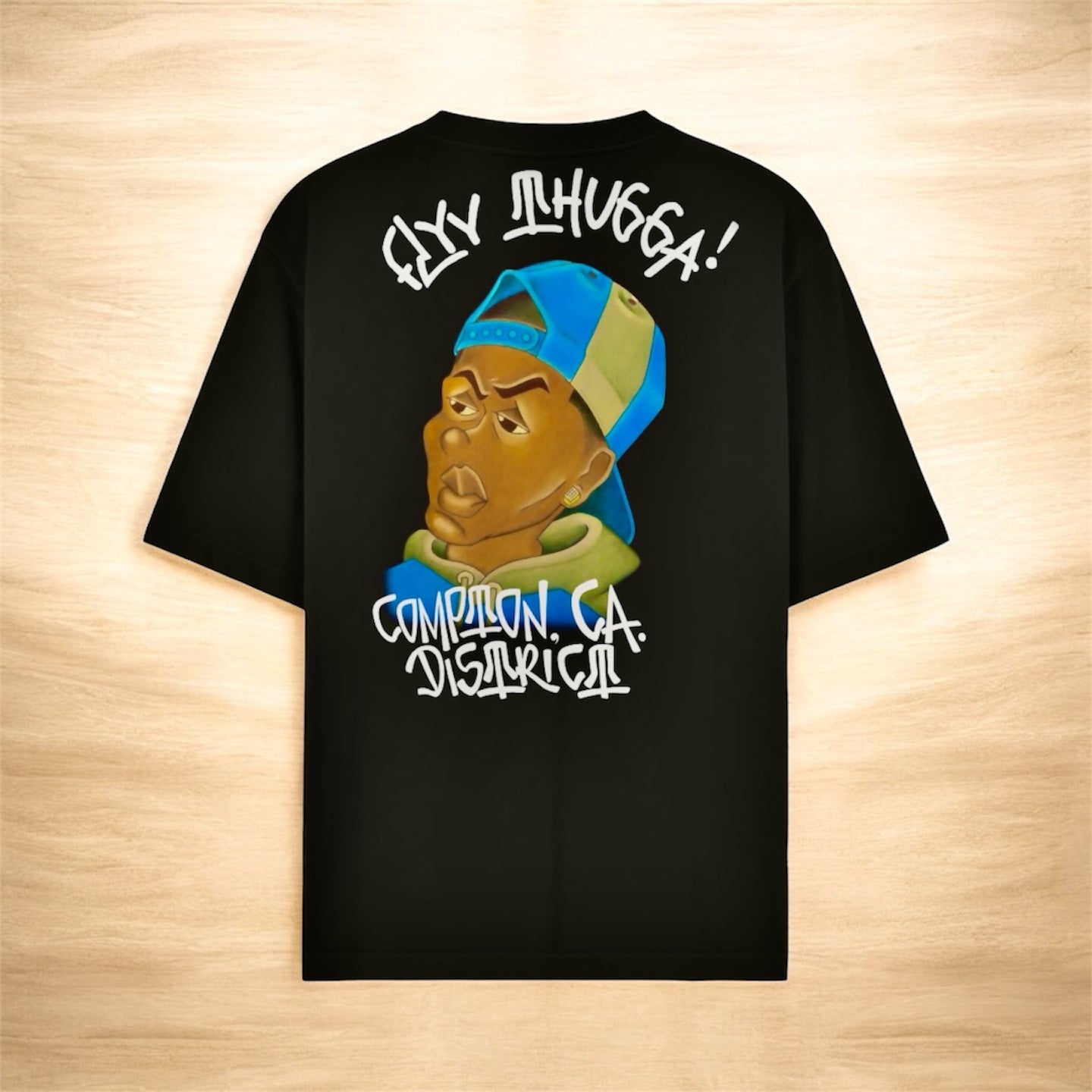 Garment-Dyed Drop-Shoulder Tee