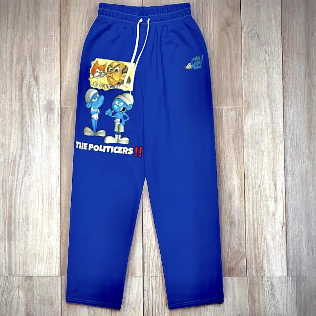 Wide-leg joggers