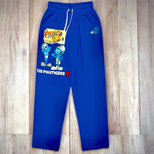 Wide-leg joggers