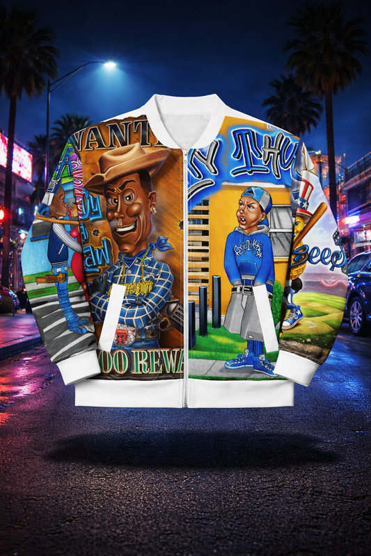 FLYY THUGGA ART GALLERY Unisex Bomber Jacket